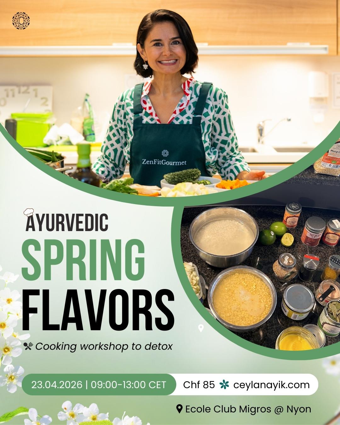 Ayurvedic Spring Flavours - Cooking Workshop