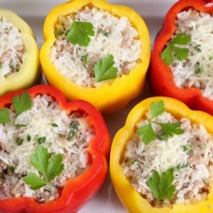 feta stuffed pepper