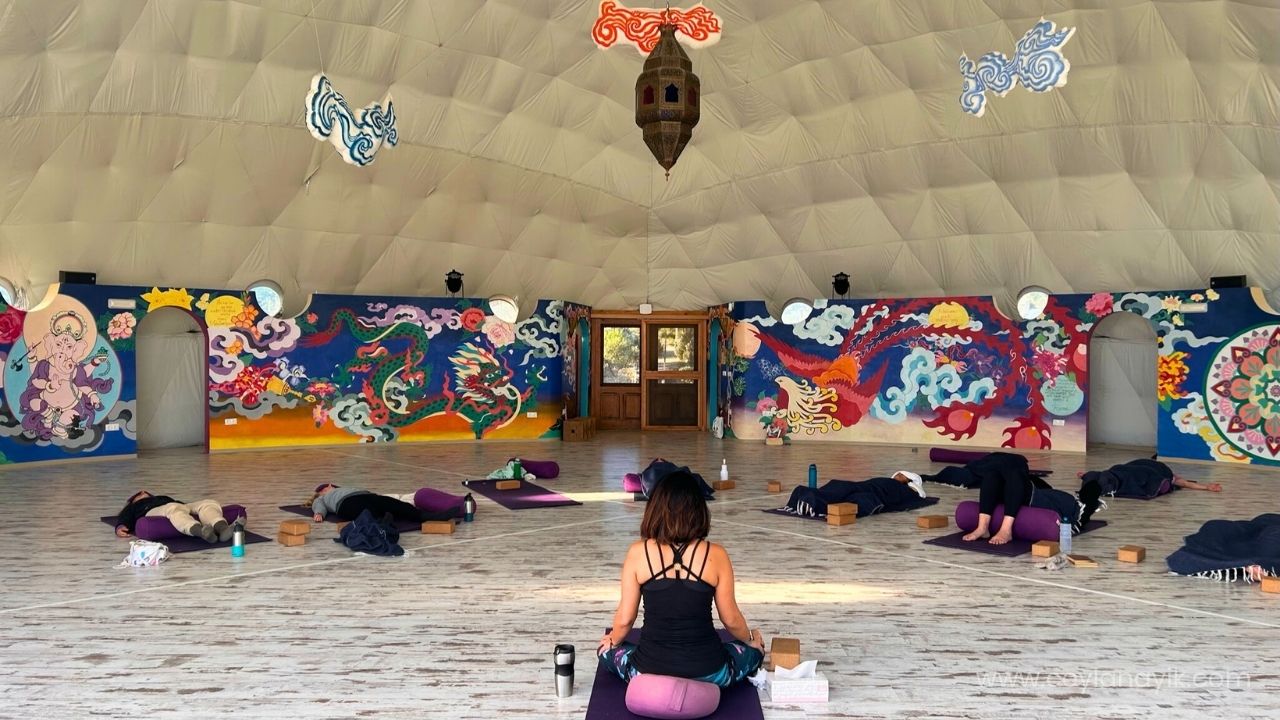 yoga retreat teacher